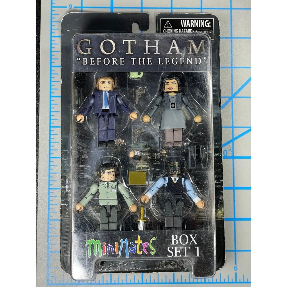 Diamond Select Minimates Gotham Boxset 1 Black Mask Edward Nygma Jim Gordon